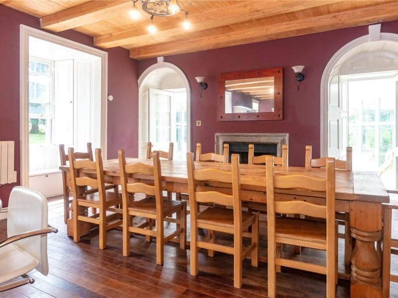 Dining area.