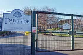 Students from the Parkside Community school protested against the new stricter toilet rules last week. Over 50 of them have been suspended from school for five day.