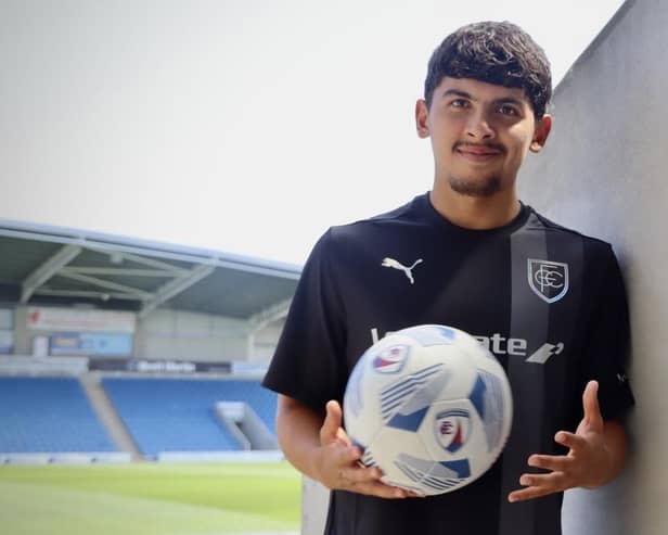 Ready to go: Danny Anisjko joins Chesterfield