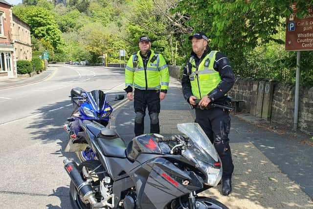 Derbyshire Roads Police have been out in Matlock Bath over the weekend.