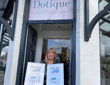 Dotique was launched on Chatsworth Road, Chesterfield, in 2017. Two years ago owner Dorothy Robinson was delighted to win Retailer of the Year and Fashion and Footwear Retailer of the Year in the  Chesterfield High Street Awards.