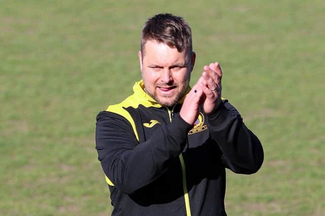 Grant Black has been in charge at Belper for four years.