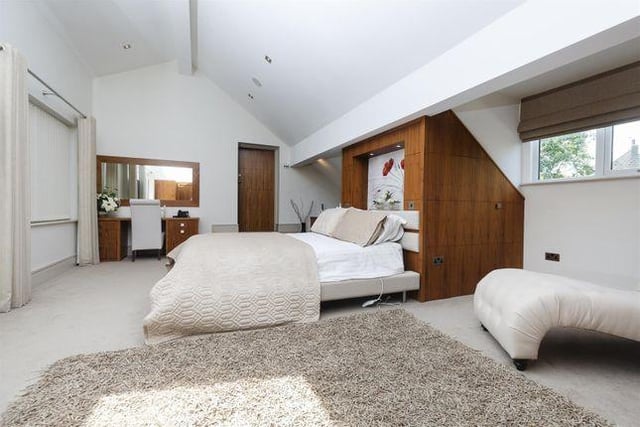 The property features four modern and spacious bedrooms