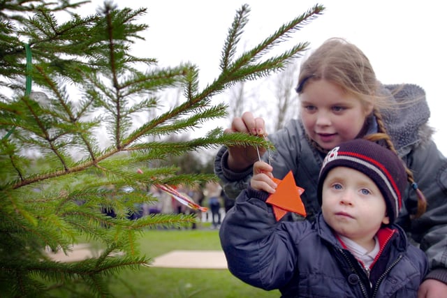 Thornley Primary School pupils got to decorate the tree in 2007. Does this bring back great memories?