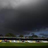 Chesterfield's match against Yeovil Town at Huish Park last Saturday was postponed due to the adverse weather conditions caused by Storm Dennis. Stock image.