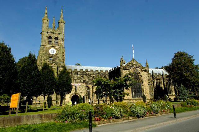 Tideswell Parish Church otherwise known as the Cathedral in the Peaks