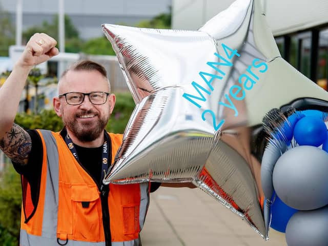 Happy second birthday to the Amazon depot near Chesterfield!