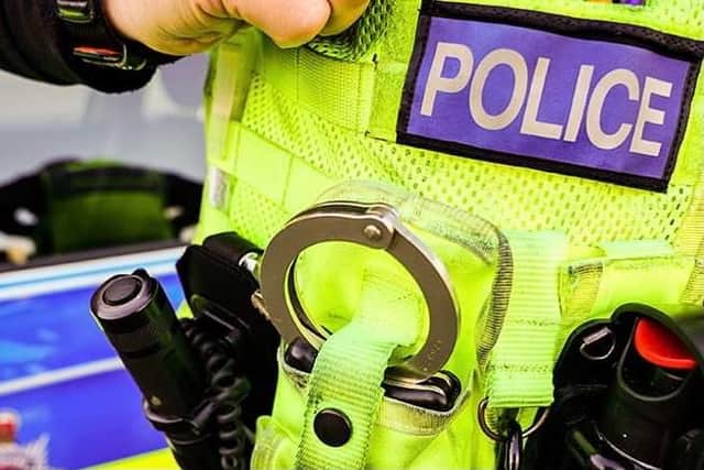 Officers arrested a man yesterday in connection with the incident - but are now trying to locate the victim.
