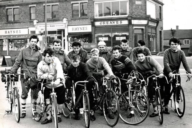 Heanor Clarion cycle club members, 1961