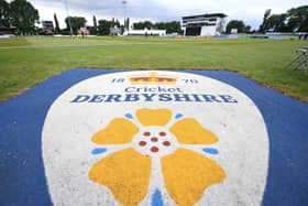 Derbyshire 's game at home to Essex was abandoned after a Derbyshire player tested positive for COVID. (Photo by Tony Marshall/Getty Images)