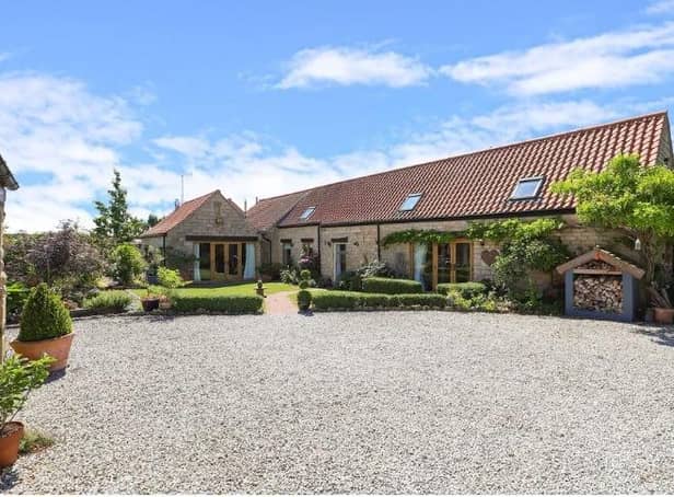 The beautiful four-bedroom family house has country walks on its doorstep, shops a short distance away and pubs nearby.