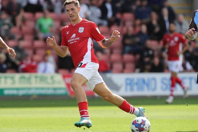 Callum Ainley in action for Crewe. (Photo by Pete Norton/Getty Images)