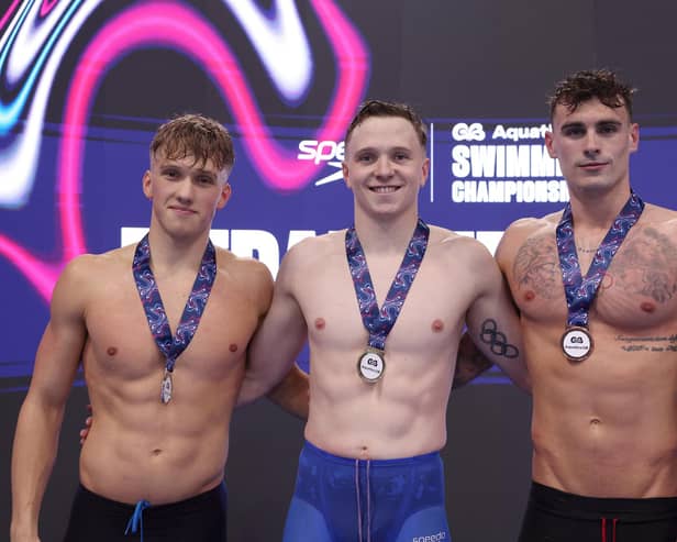 Joe will be making his second Olympic appearance, alongside fellow Derbyshire swimmers Abbie Wood and Jacob Whittle. Credit: Team GB