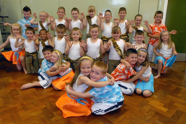 A 2007 look at pupils at West Boldon Primary School who took part in a dance festival. Can you spot a familiar face?