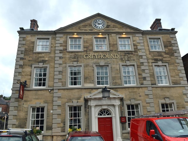 Villagers and visitors to Cromford Market Place can once again set their watches by the Greyhound clock which has been repaired after being at a standstill for four years.