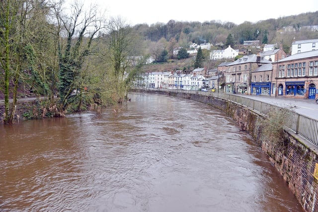 Derbyshire Dales saw the most sewage pumped into its waterways - with 2,803 discharges across 2022 for a total of 20,354 hours.