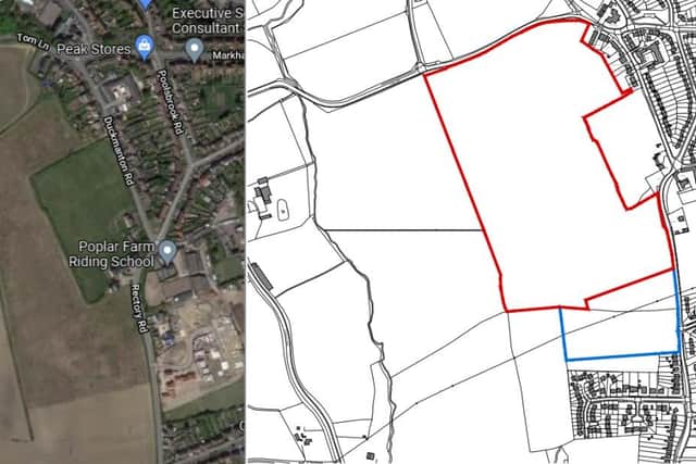 Proposed Residential Development Site At Duckmanton Courtesy Of Chesterfield Borough Council