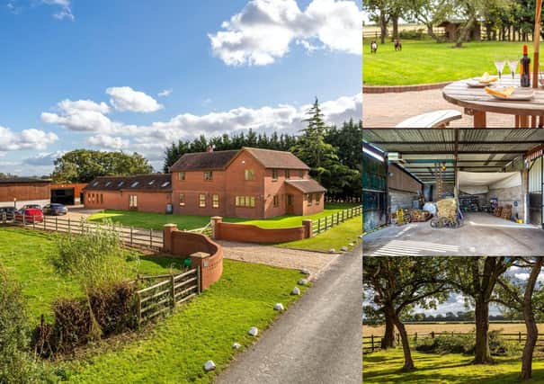The lawns extend to the side and front of the property, and there is an enclosed paddock ideal for a pony or other livestock, that is approximately one acre.