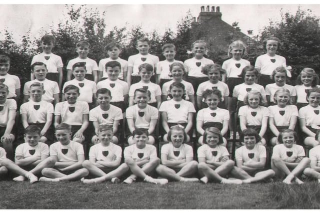 Pupils at Abercrombie Primary School in 1953 - 70 years ago.