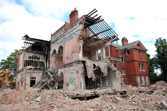 Tunstall Court's demolition happened in 2014.