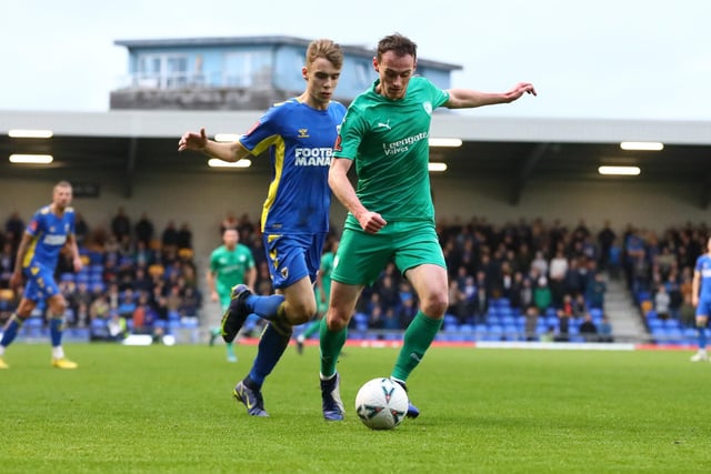He looked after the ball throughout, as he always does. Took up some intelligent positions to link play and provided good cover for Sheckleford. Those two linked-up well for Chesterfield's goal.