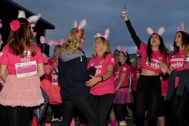The Ashgate Hospice Sparkle Night Walk in 2019. Plans are underway for the event to return in 2021.