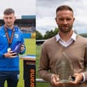 Left to right: Scott Quigley, Ian Evatt and John Rooney with their awards.