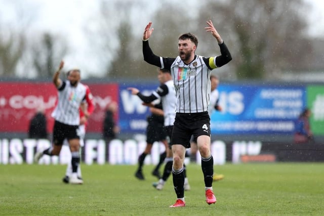 The Magpies captain has been rock solid at the back as Notts pushed Wrexham all the way for the title but just missed out.