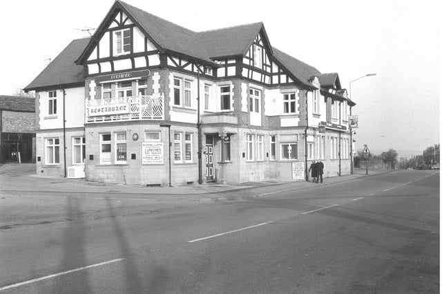 The Terminus inn, on Chatsworth Road, Chesterfield. The starting point for the infamous Brampton Mile pub crawl, the pub was knocked down and replaced by the flats that stand on the site near Brookfield school today.