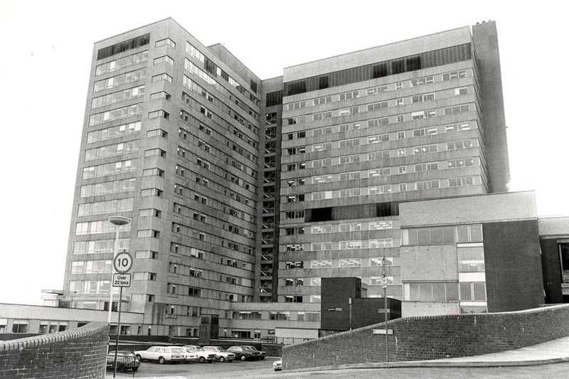 Royal Hallamshire Hospital in November 1980