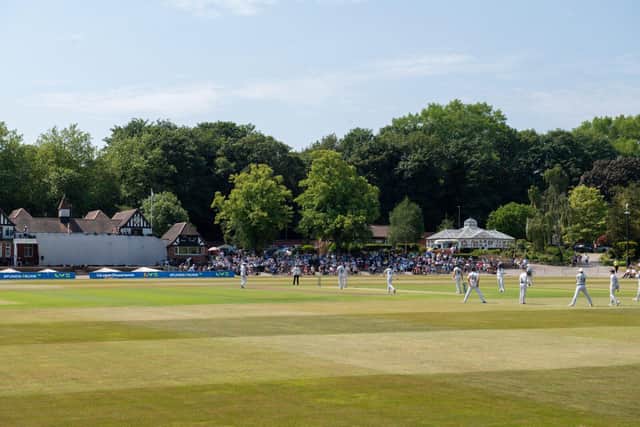 The 2023 Chesterfield Cricket Festival at Queen's Park.