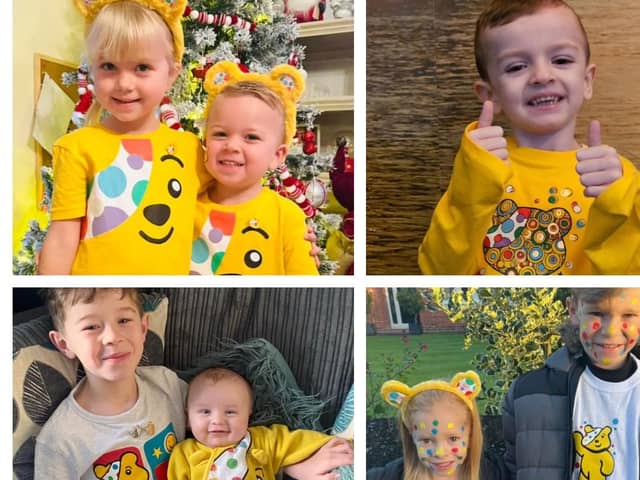 Your Pudsey photos show youngsters doing their bit for Children in Need