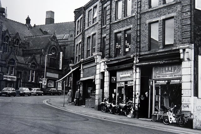 Corporation Street, Chesterfield, in 1985