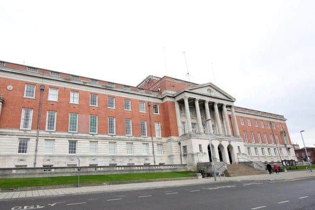 The inquest took place at Chesterfield Coroner's Court, which is located inside the town hall.