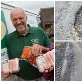 Pothole problems first emerged along the route more than two years ago.