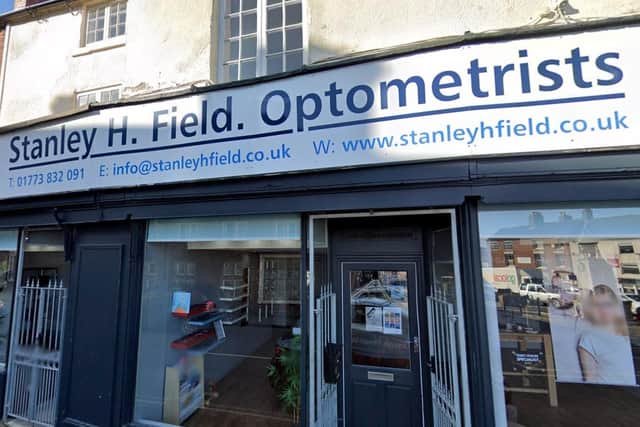 Mystery surrounds the sudden closure of Alfreton-based Stanley H Field Optometrists