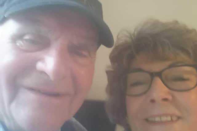 Donald Hopkinson with his sister Janet McKenna.
