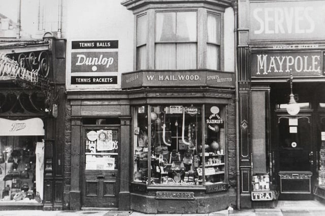 The former Hailwoods sporting goods store