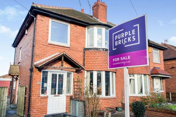 The Zoopla listing for this three-bedroom, semi-detached home on Orion Crescent, Leeds, has been viewed more than 2,500 times in the past 30 days. It is on the market for £165,000 with Purplebricks.
