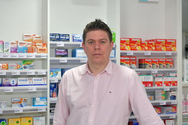 Callendar Pharmacy owner Richard Grahame