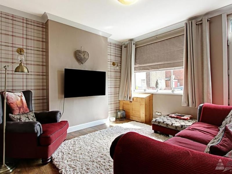 The spacious lounge provides all the home comforts you need. How about a cosy night in front of the telly?