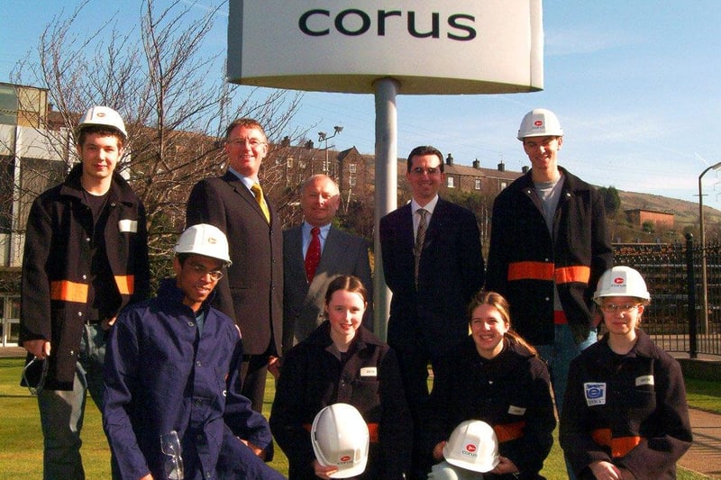 Pupils from Tapton School in Sheffield have become the latest to take part in an Open Industry visit. The pupils toured Corus Engineering Steels works at Stocksbridge in 2003
