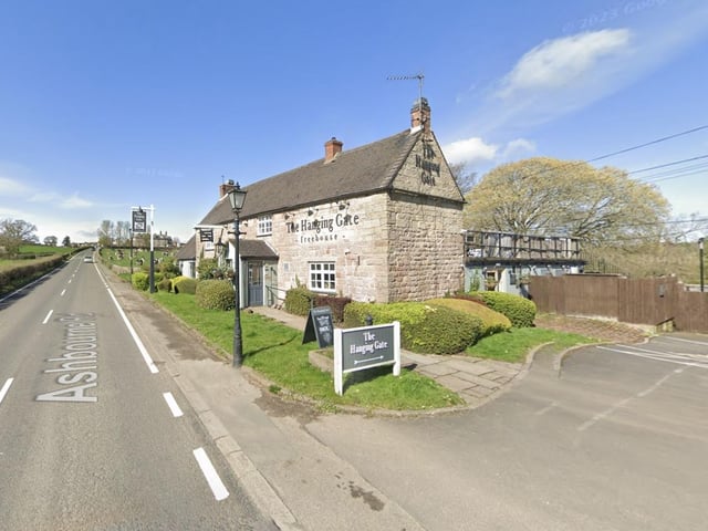 Julie Jablonski said: “The Hanging Gate, near Belper.”
