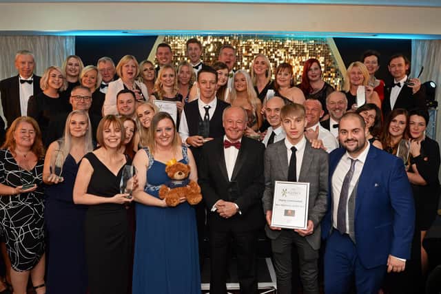 Winners of the last Derbyshire Times business awards - could it be you this year?