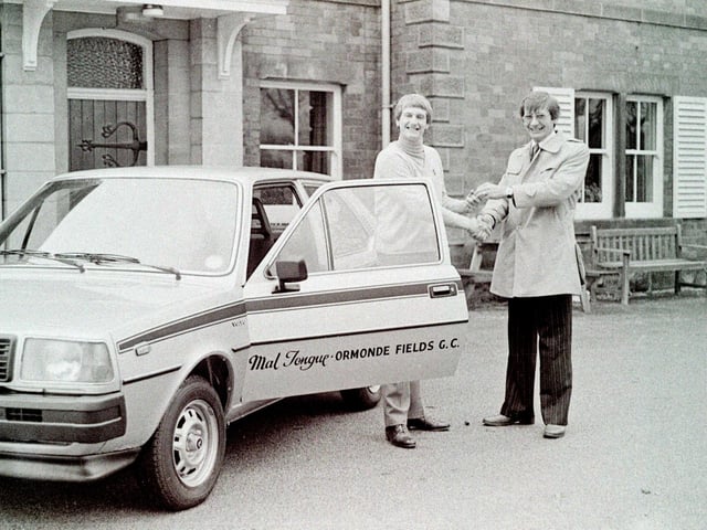 New pro Mal Tongue arrives at Ormonde Fields Golf Club in Codnor, November 1980.