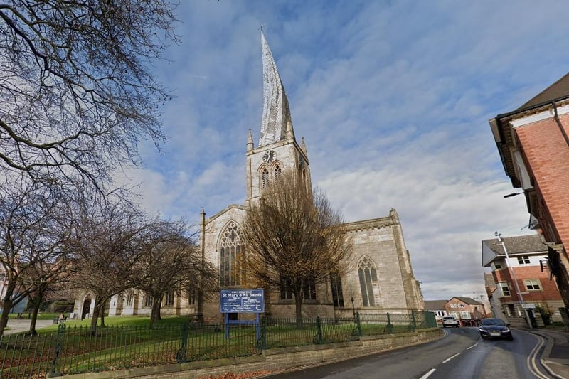 One hundred homes are earmarked for 'Spire Neighbourhood' in Chesterfield town centre.