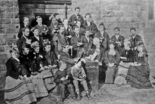 Oughtibridge Church Choir, 1875 (S04100)