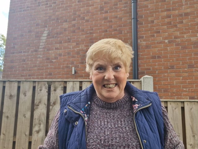 Michelle Baker came to the protest to object to the way that refugees are coming to the UK 'through safe countries'.