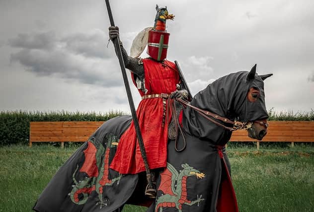 Legendary joust at Bolsover Castle will take place from August 26 to 28, 2023 (photo: English Heritage/Chris Boulton).