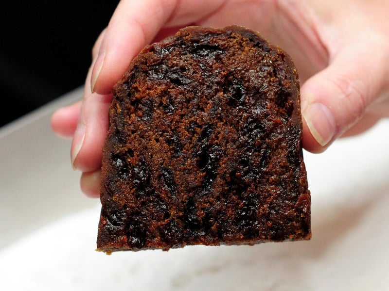 Named after the cloth that it's boiled in, the clootie dumpling got Sarah Thompson's vote.